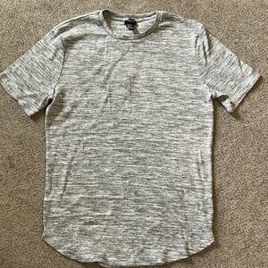 Forever 21 Men's Heathered Gray Short Sleeve Tee